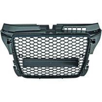 AUDI A3 8P 08-12 Honeycomb Svart Sportgrill (med PDC) DIEDERICHS
